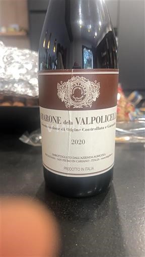 Vénétie Valpolicella Valpolicella Amarone della Vallpolicella 2020