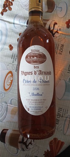 Sydvestfrankrig Côtes-de-Duras Domaine S Vignes d'Arnaud 2006