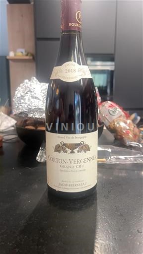 Burgundsko Corton Grand Cru Jacob-Frèresbeau Vergennes 2018