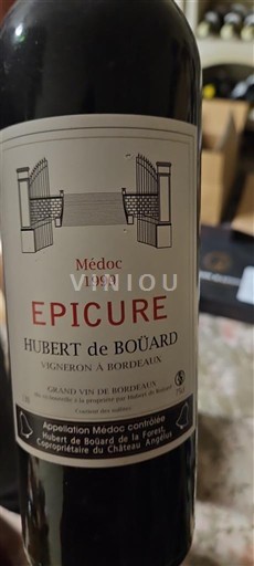 Bordeaux Médoc Hubert de Boüard Epicure 1999