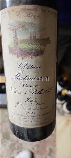 Bordeaux Moulis-en-Médoc Château Malmaison 1984