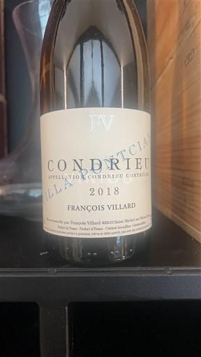 Rhône-dalen Condrieu François Villard Villa Pontciana 2018