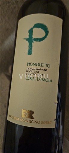 Emilia-Romagna Colli d'Imola Fattoria Monticino Rosso Pignoletto Không niên vụ