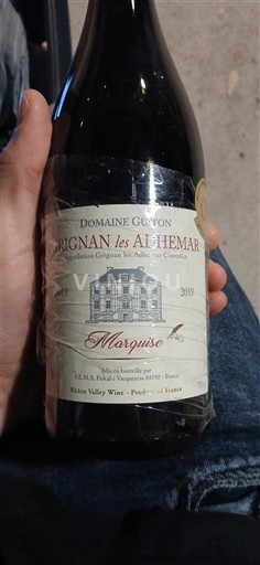 Valle del Rodano Grignan-les-adhémar Domaine Guyon Marquise 2019