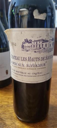 Bordeaux Bordeaux Supérieur Château Les Hauts de Sauvens 1994