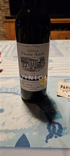 Bordeaux Château Florie Aude Sélection 2020