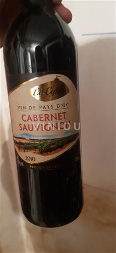 Languedoc ja Roussillon Pays d'Oc Les Cypres Cabernet Sauvignon 2010