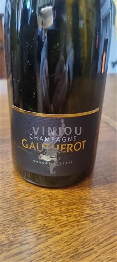 Champaña Champán Gaucherot Grande Réserve Sin añada