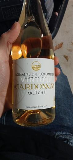 Alpen en Rhônevallei Ardèche Domaine Colombier Chardonnay 2023