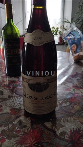 Burgundsko Clos-de-la-roche Grand Cru Jacky Truchot 2002