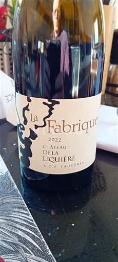 Langvedok Faugères Château La Liquière La Fabrique 2022