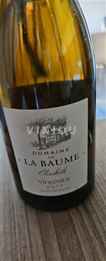 Languedoc et Roussillon Pays d'oc Domaine La Baume Elisabeth 2018