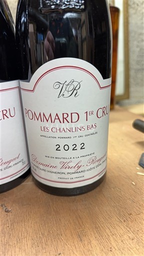 Borgoña Pommard Premier Cru Domaine Viroly-Rougeot Les Chanlins Bas 2022