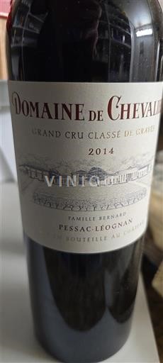 Bordeaux Pessac-Léognan Grand Cru Domaine Chevalier 2014