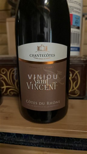 Valle del Rodano Côtes-du-Rhône Chantecôtes Saint Vincent Senza annata