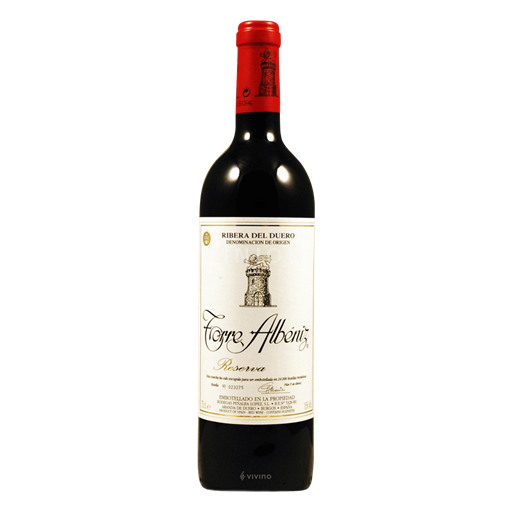 Castilien og León Ribera del Duero Fica Torremilanos Torre Albeniz Reserva 2019