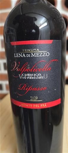 Vêneto Não especificado Tenuta Lena di Mezzo Ripasso 2009