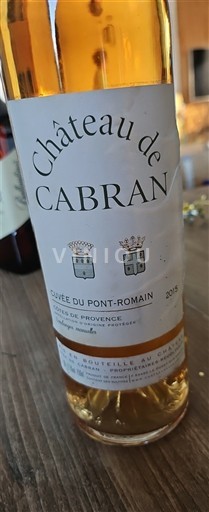 Provence Côtes-de-Provence Château Cabran du Pont-Romain 2015