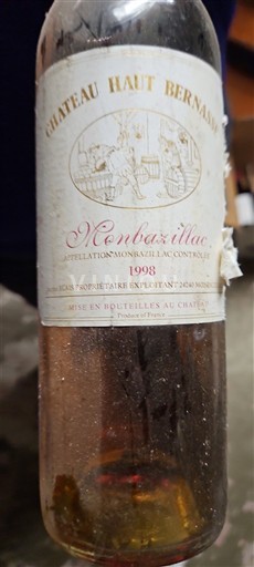 Tây Nam Monbazillac Château Haut Bernasse 1998