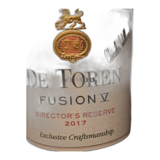 Kustområdet Stellenbosch De Toren Privat Cellar Fusin V - Director's Reserve 2017