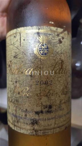 Burdeos Sainte-Croix-Du-Mont Château Xxx 2002