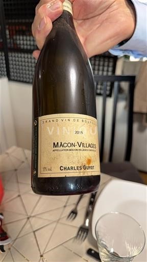 Burgundsko Mâcon a mâconské vesnice Charles Guyot 2015