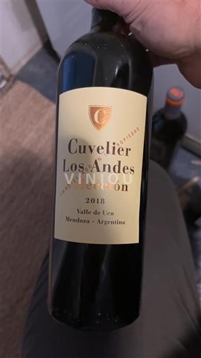 Mendoza Valle de Uco Cuvelier Los Andes Colección 2018