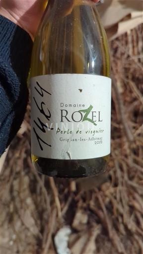 Údolí Rhôny Grignan-les-adhémar Domaine Rozel Perle de Viognier 2016