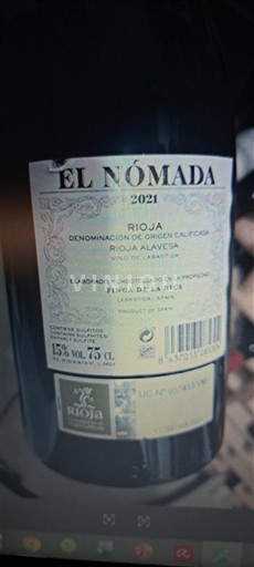 La Rioja Rioja Finca de la Rica El Nómada 2021