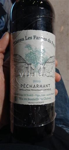 Sydvestfrankrig Pécharmant Famille Dubard Château Les Farcies du Pech 2019