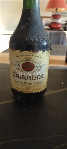 Valle del Rodano Non specificato Cave des Vignerons de Cairanne Grande Réserve Senza annata