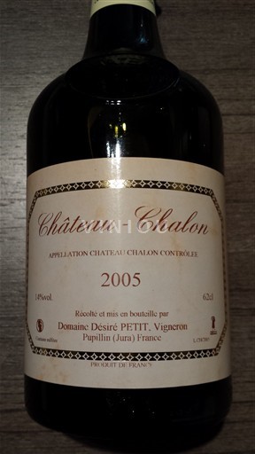 Jura Château-chalon Domaine Désiré Petit Vin Jaune 2005
