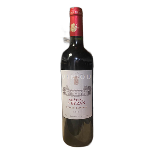 Bordeaux Pessac-Léognan Château d’Eyran 2018