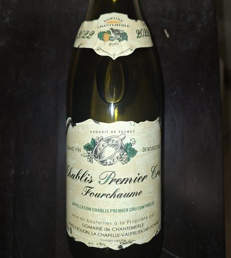 Burgundsko Chablis Premier Cru Domaine Chantemerle Fourchaume 2022