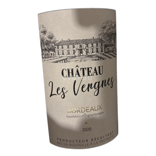 Bordeaux Château Les Vergnes 2020