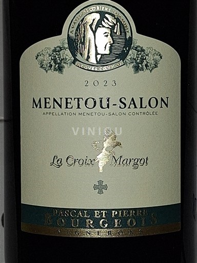 Loire Valley Menetou-Salon Gaec de la Croix Margot - Bourgeois Pascal et Pierre 2023
