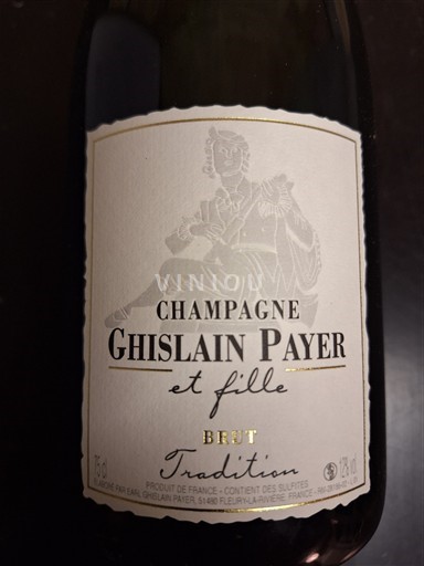 Champaña Champán Ghislain PAYER et Fille Sin añada