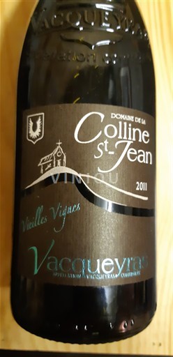 Rhône-dalen Vacqueyras SCEA Le Parc Alazard Père et Fils Vielles Vignes 2011