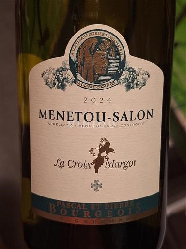 Loire Valley Menetou-Salon Gaec de la Croix Margot - Bourgeois Pascal et Pierre La Croix Margot 2024