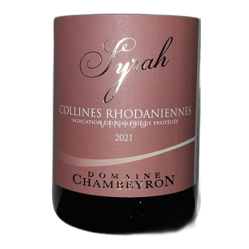 Alps and Rhone Valley Rhône Hills Domaine Chambeyron Mathieu Syrah 2021