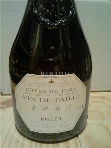 Jura Côtes du Jura Rolet Père et Fils Vin de Paille 2002