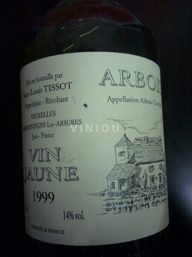 Jura Arbois TISSOT Jean-Louis Vin jaune 1999
