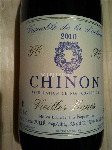 Loirevallei Chinon Caillet François Vielles Vignes 2010
