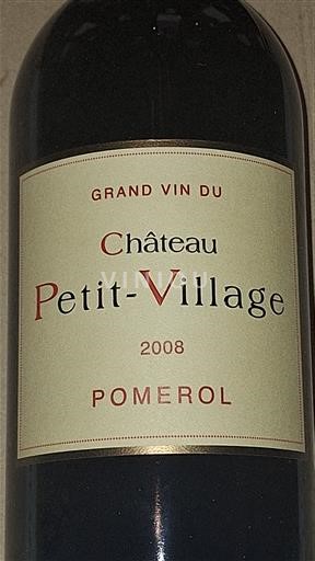 Bordeaux Pomerol Château Petit-Village Château Petit-Village 2008