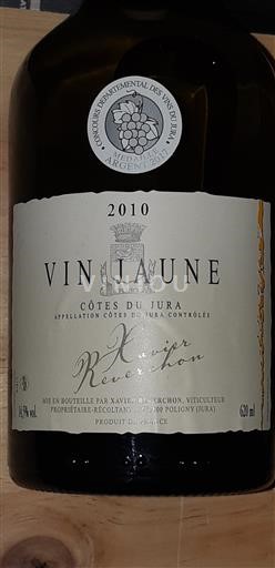 Jura Côtes-du-jura Domaine REVERCHON Xavier - E.A.R.L de Chantemerle Vin jaune 2010