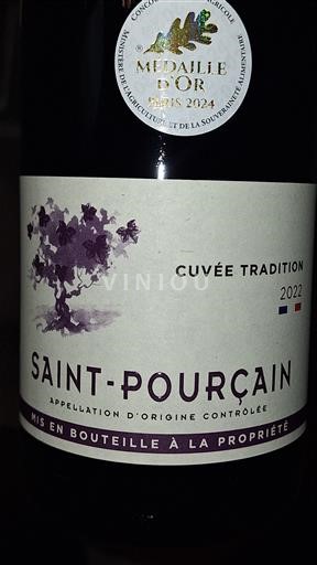 Valle della Loira Saint-Pourçain Union des Vignerons de Saint-Pourçain Tradition 2022