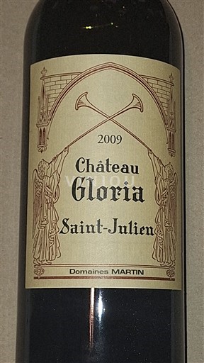 Bordeaux Saint-Julien CRU BOURGEOIS Château Gloria Château Gloria 2009