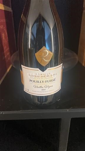 Rượu vang Blanc sec Vieilles Vignes Domaine Roure Michel et Fils 2023 Pháp Bourgogne Pouilly-fuissé AOC