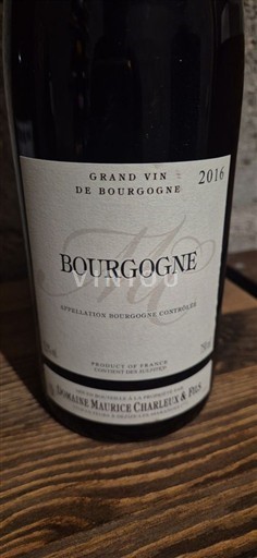 Bourgondië Bourgogne Domaine Maurice Charleux & Fils 2016