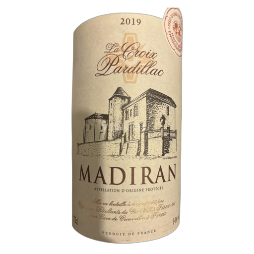 Sud-Ouest Madiran La Croix Pardilliac 2019